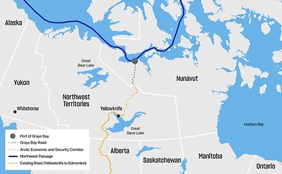WKR and the Grays Bay Road and Port Project